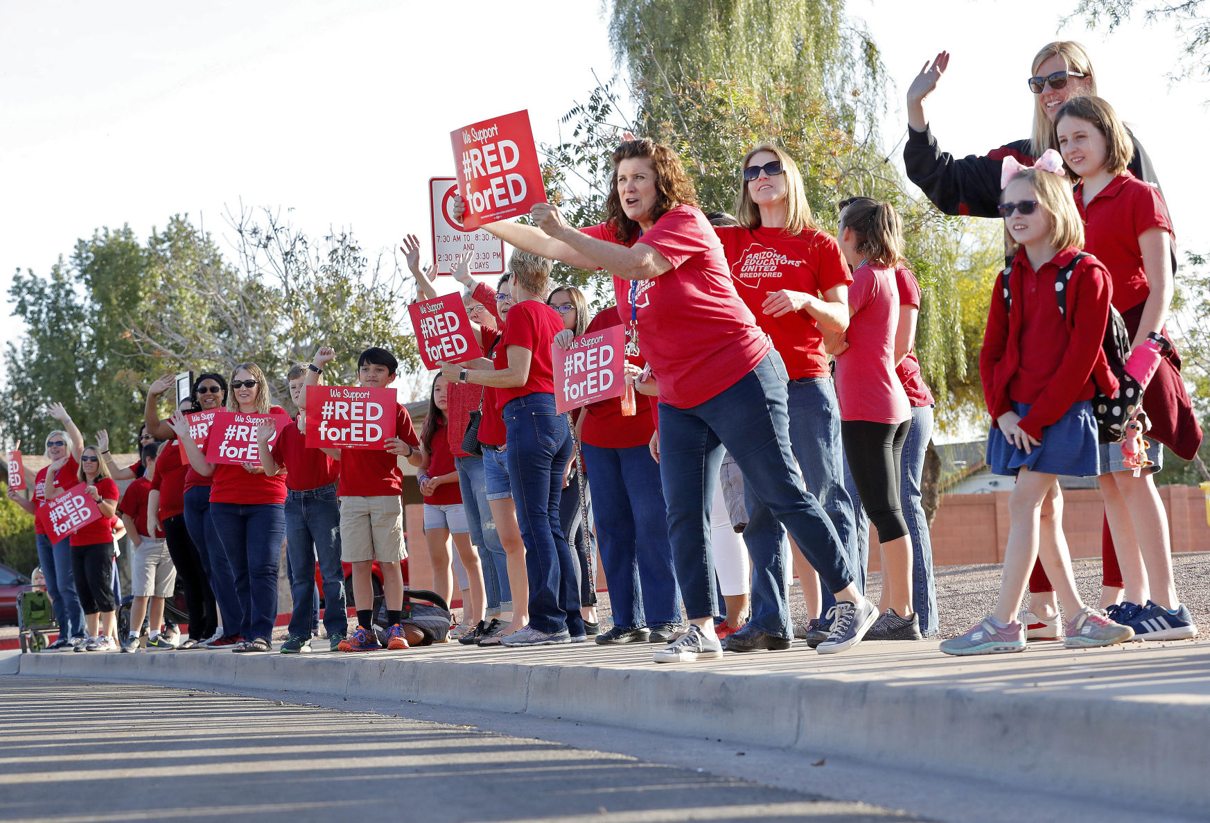 Arizona Teachers Protests